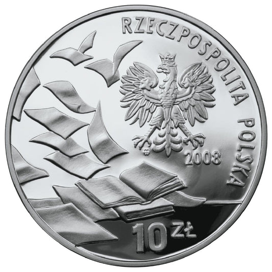 10 zł / 2008 r. - 40. rocznica Marca ’68