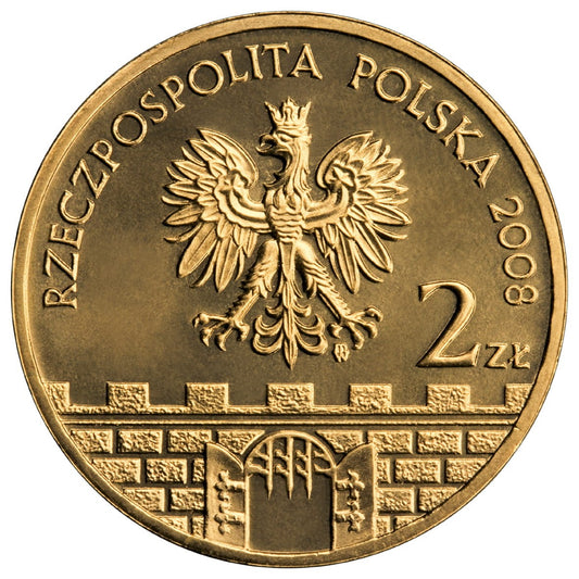 2 zł / 2008 r. - Historyczne Miasta w Polsce: Piotrków Trybunalski