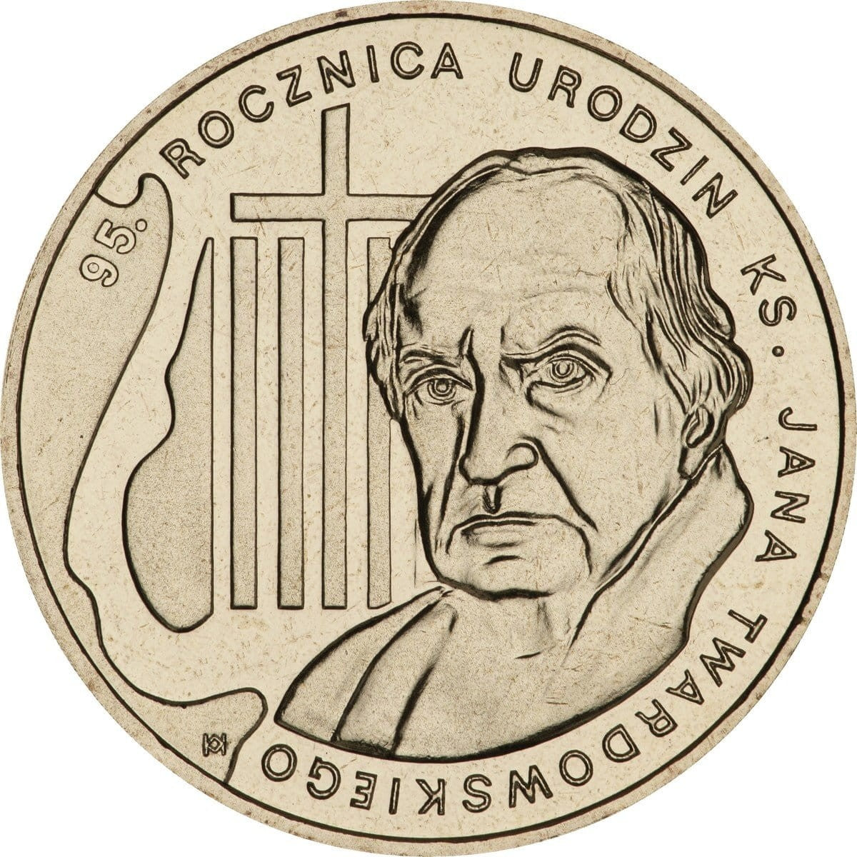 2 zł / 2010 r. - Ksiądz Jan Twardowski