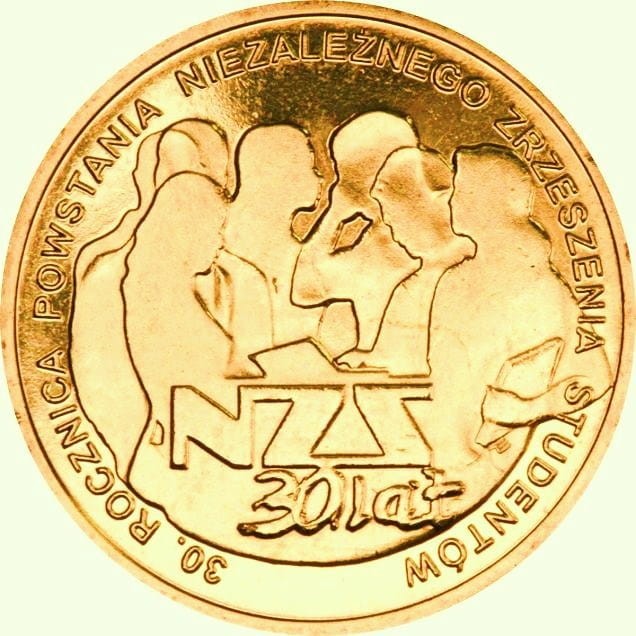 2 zł / 2011 r. - 30. rocznica powstania NZS