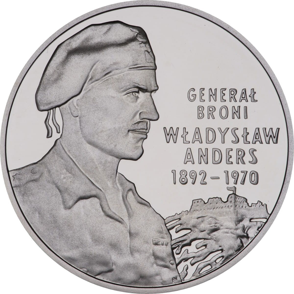 10 zł / 2002 r. - Gen. Władysław Anders