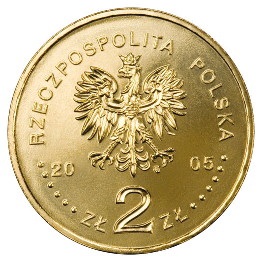 2 zł / 2005 r. - 60. rocznica zakończenia II wojny światowej