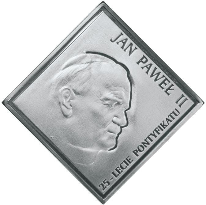 20 zł / 2003 r. - Jan Paweł II – 25-lecie pontyfikatu