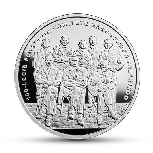 10 zł / 2017 r. - 100-lecie powstania Komitetu Narodowego Polskiego