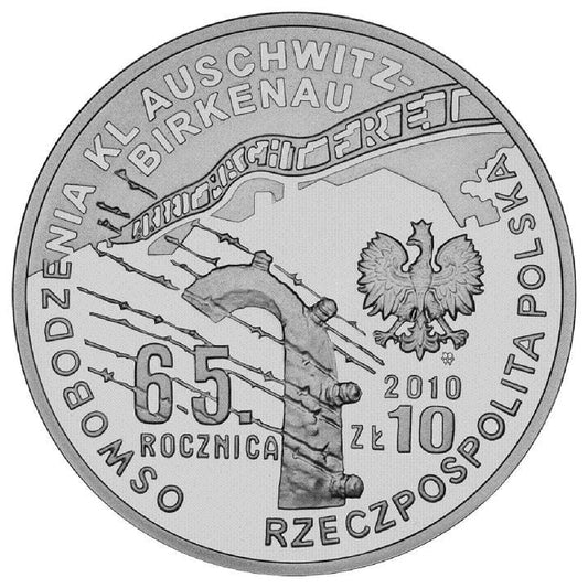 10 zł / 2010 r. - Oswobodzenie KL Auschwitz