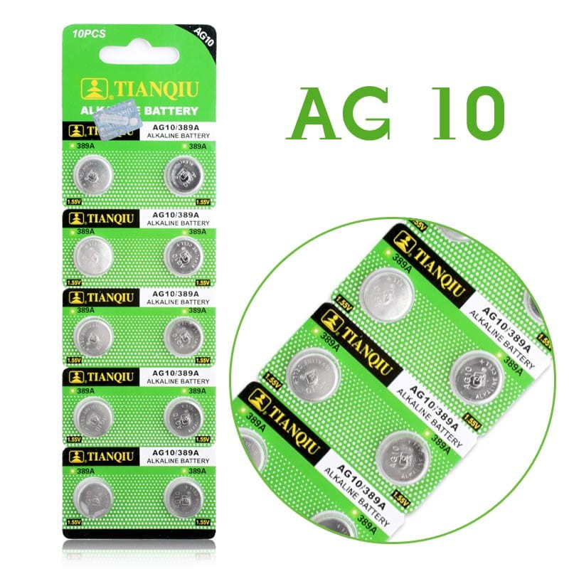 Bateria alkaliczna 1,55 V - AG10 / LR1130
