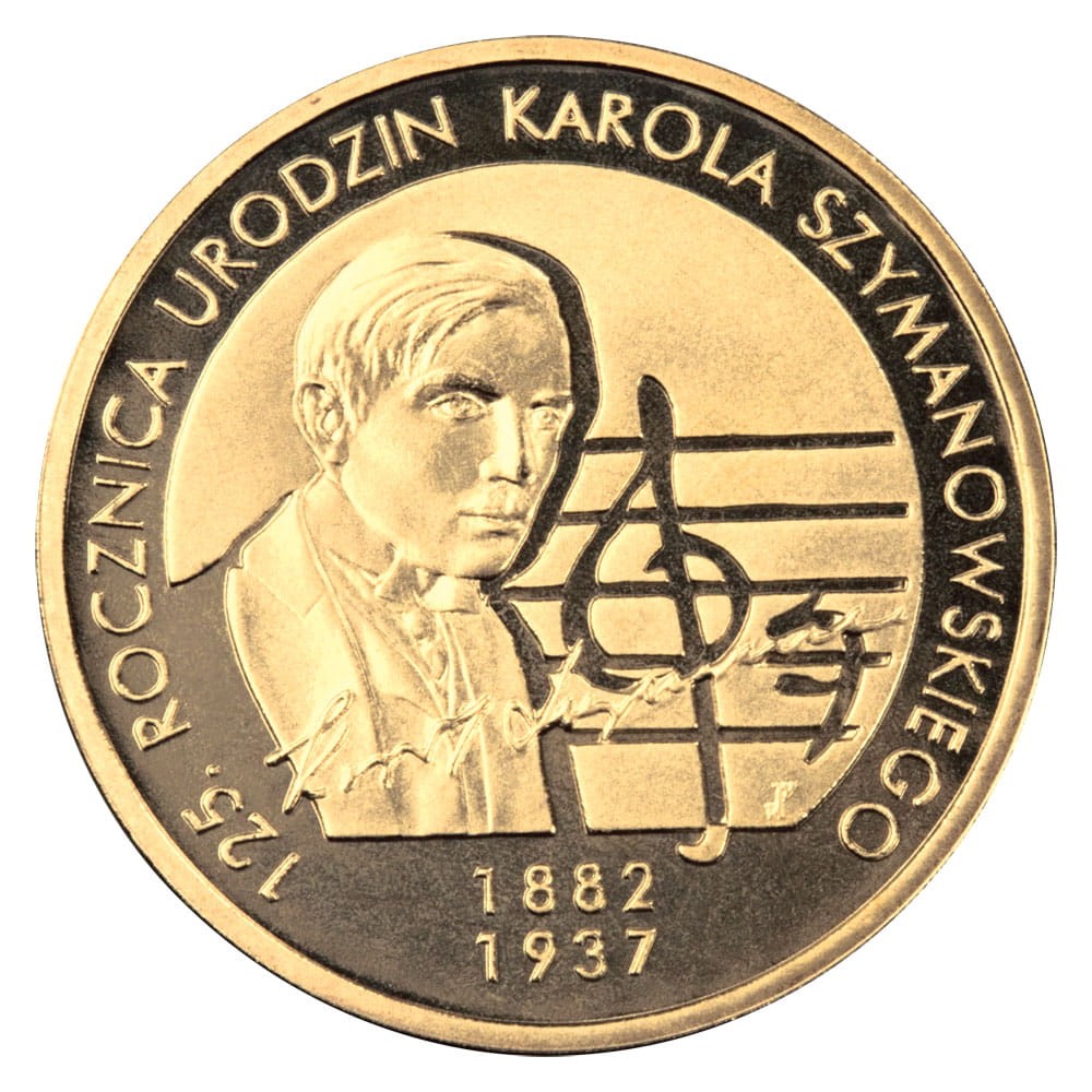 2 zł / 2007 r. - Karol Szymanowski
