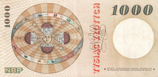 POLSKA Banknot 1.000 zł / 1965 r. X - seria H