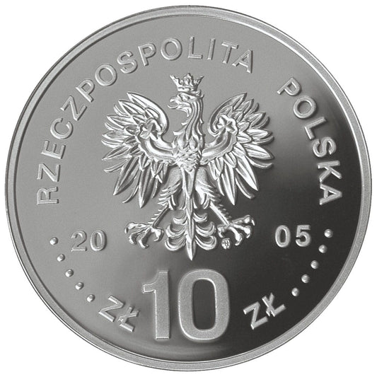 10 zł / 2005 r. - Stanisław August Poniatowski - popiersie