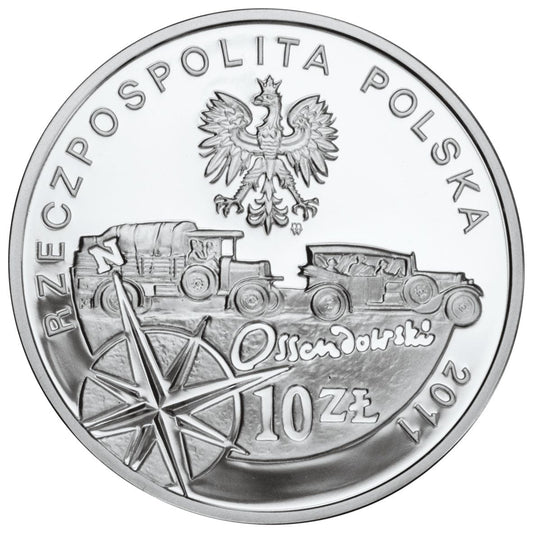 10 zł / 2011 r. - Ferdynand Ossendowski