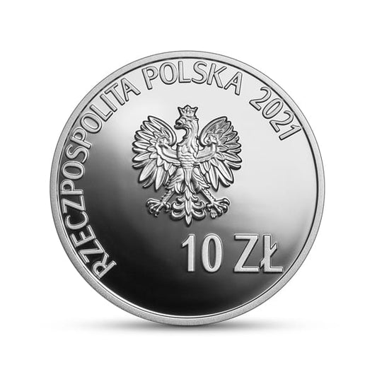 10 zł / 2021 r. - 40. rocznica strajku w Wyższej Oficerskiej Szkole Pożarniczej