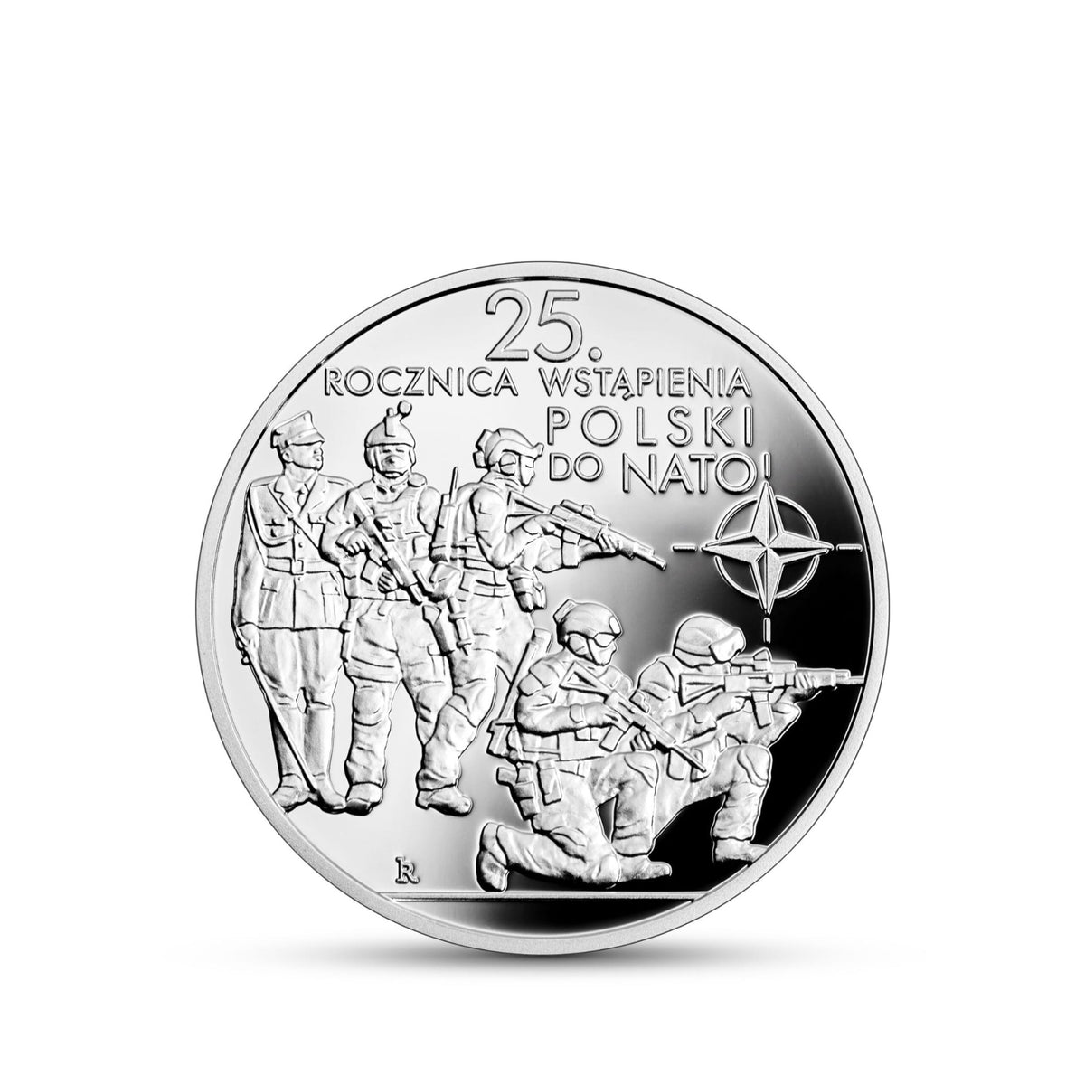 10 zł / 2024 r. - 25. rocznica wstąpienia Polski do NATO