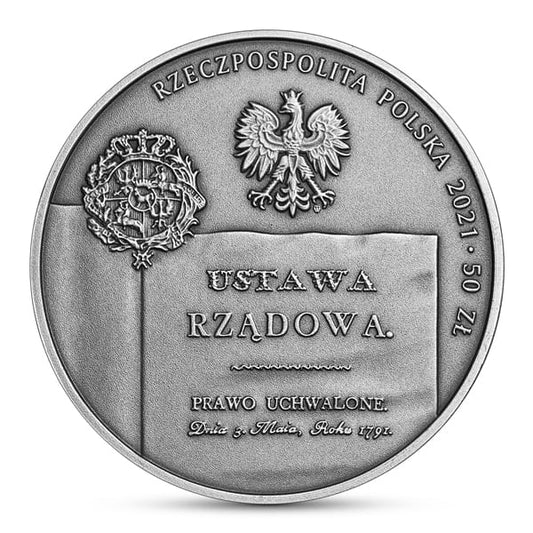 50 zł / 2021 r. - 230. rocznica Konstytucji 3 Maja