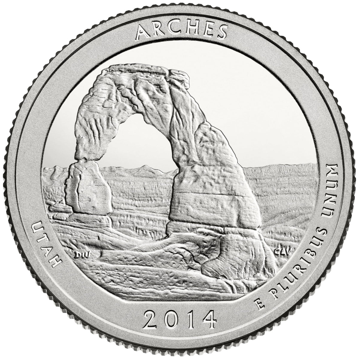 USA: 25 Centów / 2014 r. - Park Narodowy Arches (nr 23)
