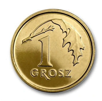 Woreczek - 100 sztuk: 1 grosz / 2010 r.