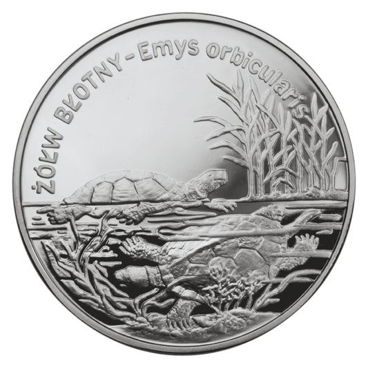 20 zł / 2002 r. - Żółw błotny