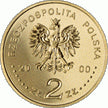 2 zł / 2000 r. - 1000-lecie zjazdu w Gnieźnie