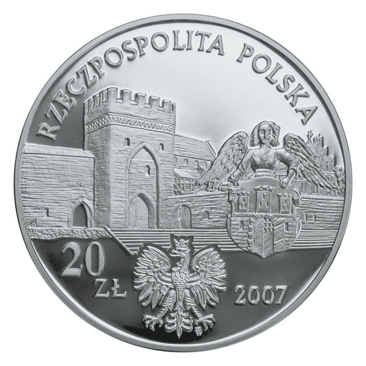 20 zł / 2007 r. -  Miasto średniowieczne w Toruniu