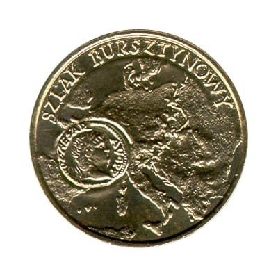 2 zł / 2001 r. - Szlak bursztynowy