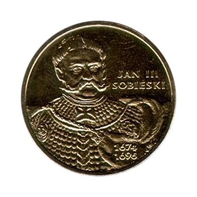 2 zł / 2001 r. - Jan III Sobieski (1674-1696)