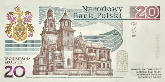 Banknot 20 zł / 2015 r. - 600. rocznica urodzin Jana Długosza