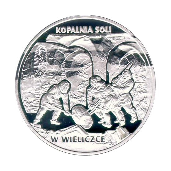 20 zł / 2001 r. - Kopalnia soli w Wieliczce