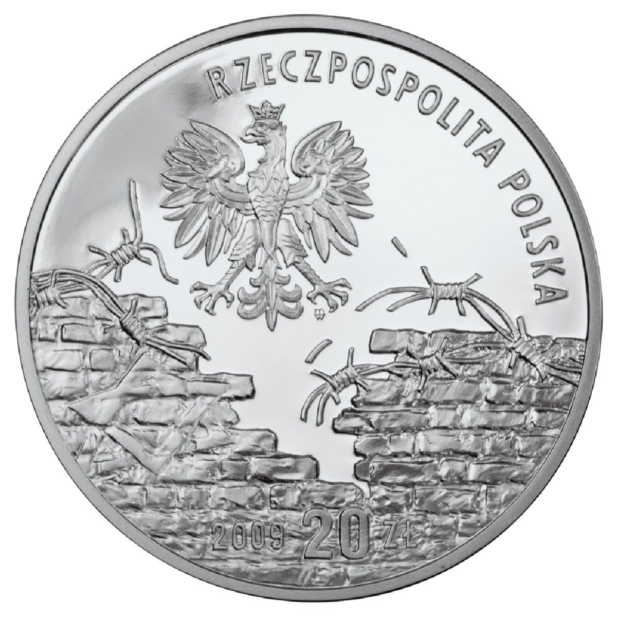 20 zł / 2009 r. -  Polacy ratujący Żydów