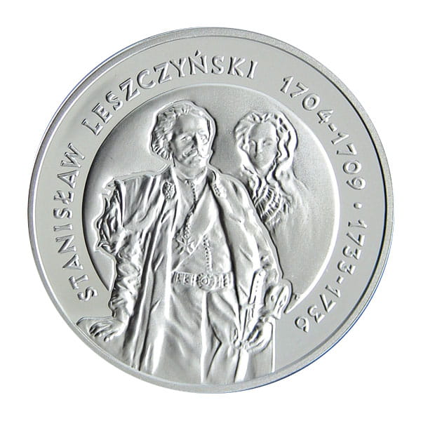 10 zł / 2003 r. -  Stanisław Leszczyński (półpostać)