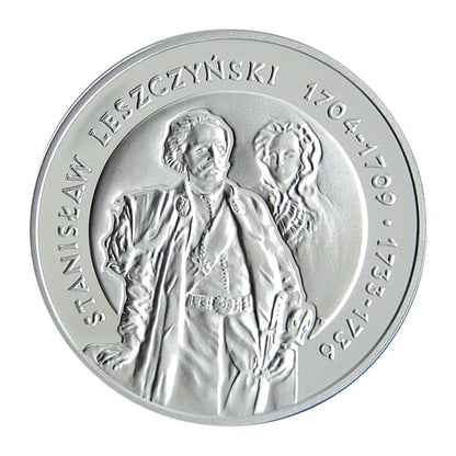 10 zł / 2003 r. -  Stanisław Leszczyński (półpostać)