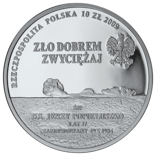 10 zł / 2009 r. - Ksiądz Jerzy Popiełuszko