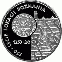 10 zł / 2003 r. -  750-lecie lokacji Poznania