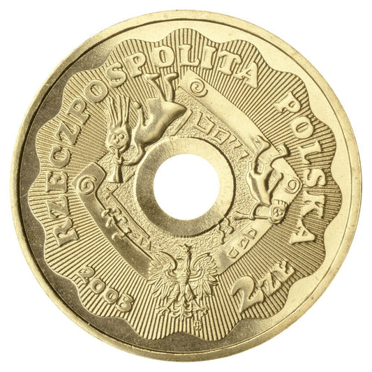 2 zł / 2003 r. -10 lat Wielkiej Orkiestry Świątecznej Pomocy