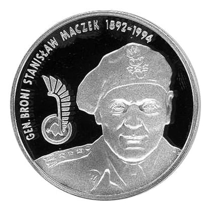 10 zł / 2003 r. -  Gen. Stanisław Maczek