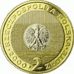 2 zł / 2000 r. - Rok 2000 - przełom tysiącleci