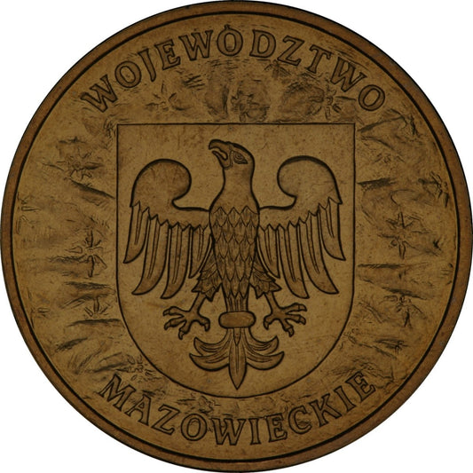 2 zł / 2004 r. - Herby Województw: Mazowieckie