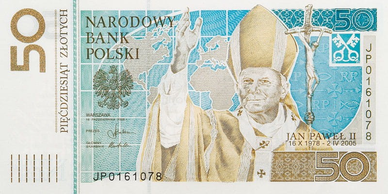 Banknot 50 zł / 2006 r. - Jan Paweł II