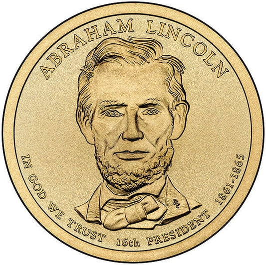 Prezydenci USA - 1$ / 2010 r. - 	Abraham Lincoln  (nr 16)