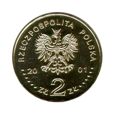 2 zł / 2001 r. - Kopalnia soli w Wieliczce