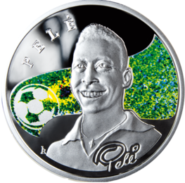 ARMENIA 100 dram / 2008 r. -  Królowie futbolu: Pele