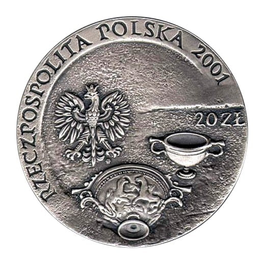 20 zł / 2001 r. -  Szlak bursztynowy