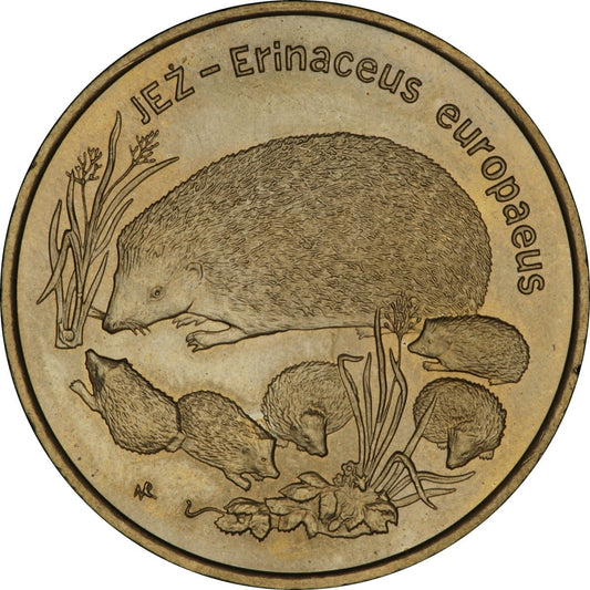2 zł / 1996 r. - Jeż