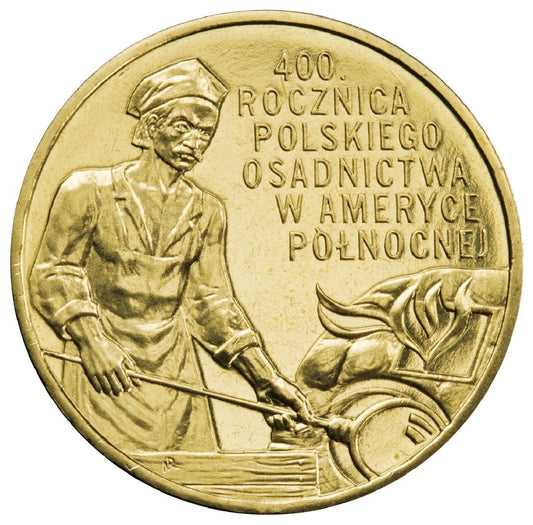 2 zł / 2008 r. - Polskie Osadnictwo w Ameryce Płn.