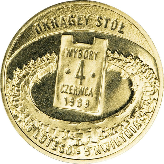 2 zł / 2009 r. - Wybory 4 czerwca 1989r.