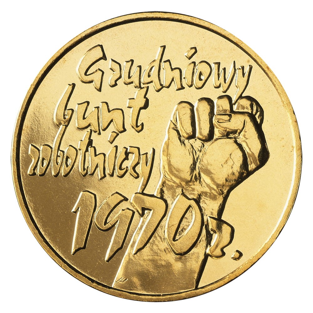 2 zł / 2000 r. - 30. rocznica Grudnia '70