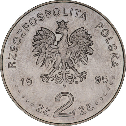 2 zł / 1995 r. - Katyń, Miednoje, Charków - 1940