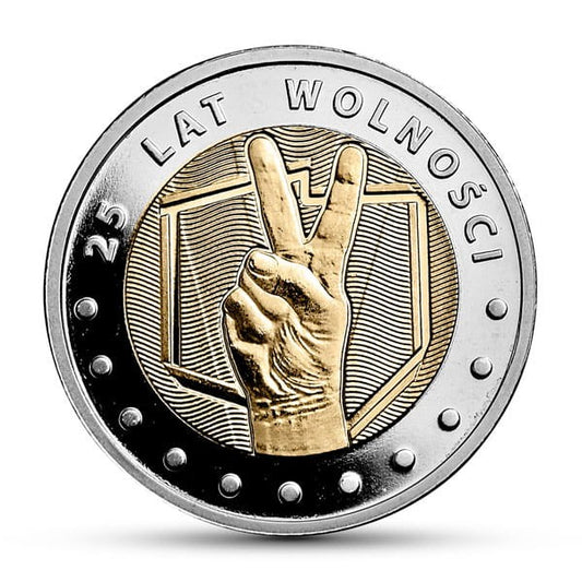 POLSKA 5 zł / 2014 r. - Odkryj Polskę – 25 lat wolności