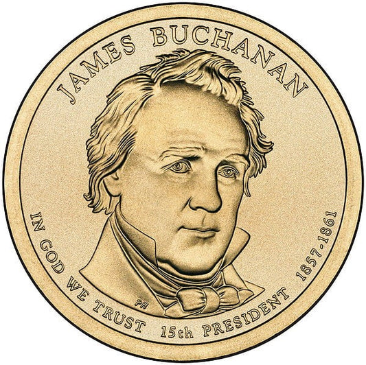 Prezydenci USA - 1$ / 2010 r. - 	James Buchanan  (nr 15)
