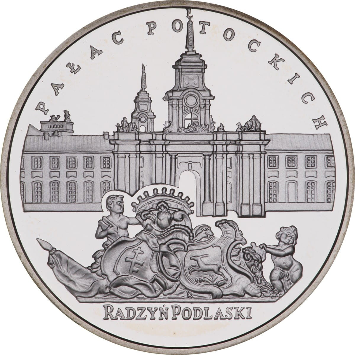 20 zł / 1999 r. - Pałac Potockich w Radzyniu Podlaskim