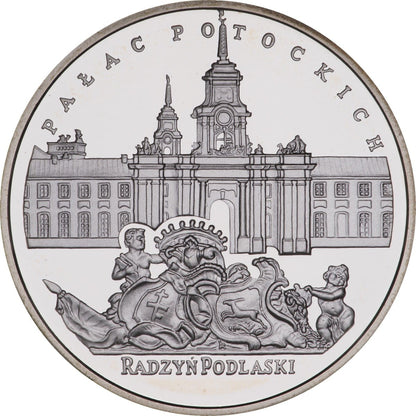 20 zł / 1999 r. - Pałac Potockich w Radzyniu Podlaskim
