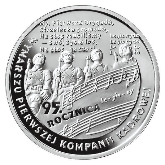 10 zł / 2009 r. -  Wymarsz Pierwszej Kadrowej